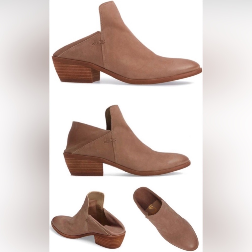 Sam Edelman | Prentice Convertible Booties Slip On Mule Tan